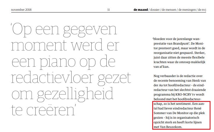 SterkVest's tweet photo. @DeRedacteur_ Dus voor eindredacteuren van een programma (laat bijvoorbeeld ik eens #renesommer71 van #pointer noemen) is het beter omkorte lijnen te hebben met de #netmanager... #zithetzoinelkaar https://t.co/GfLBwEFeq4