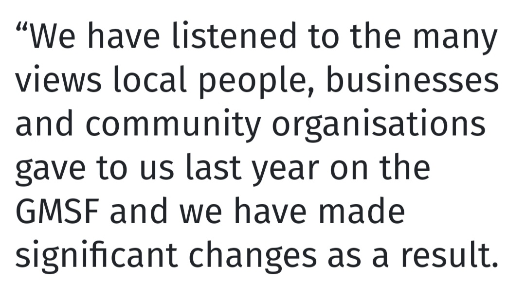 Andib47939935's tweet photo. @BuryCouncil Where exactly have you made significant changes, having listened to local people @Eamonn_OB? Looks like the same destruction and arrogance as it was in 2016 #BuryCouncil #NoGMSF #BuryTimes #savethegreenbelt https://t.co/EecjnW2OBq