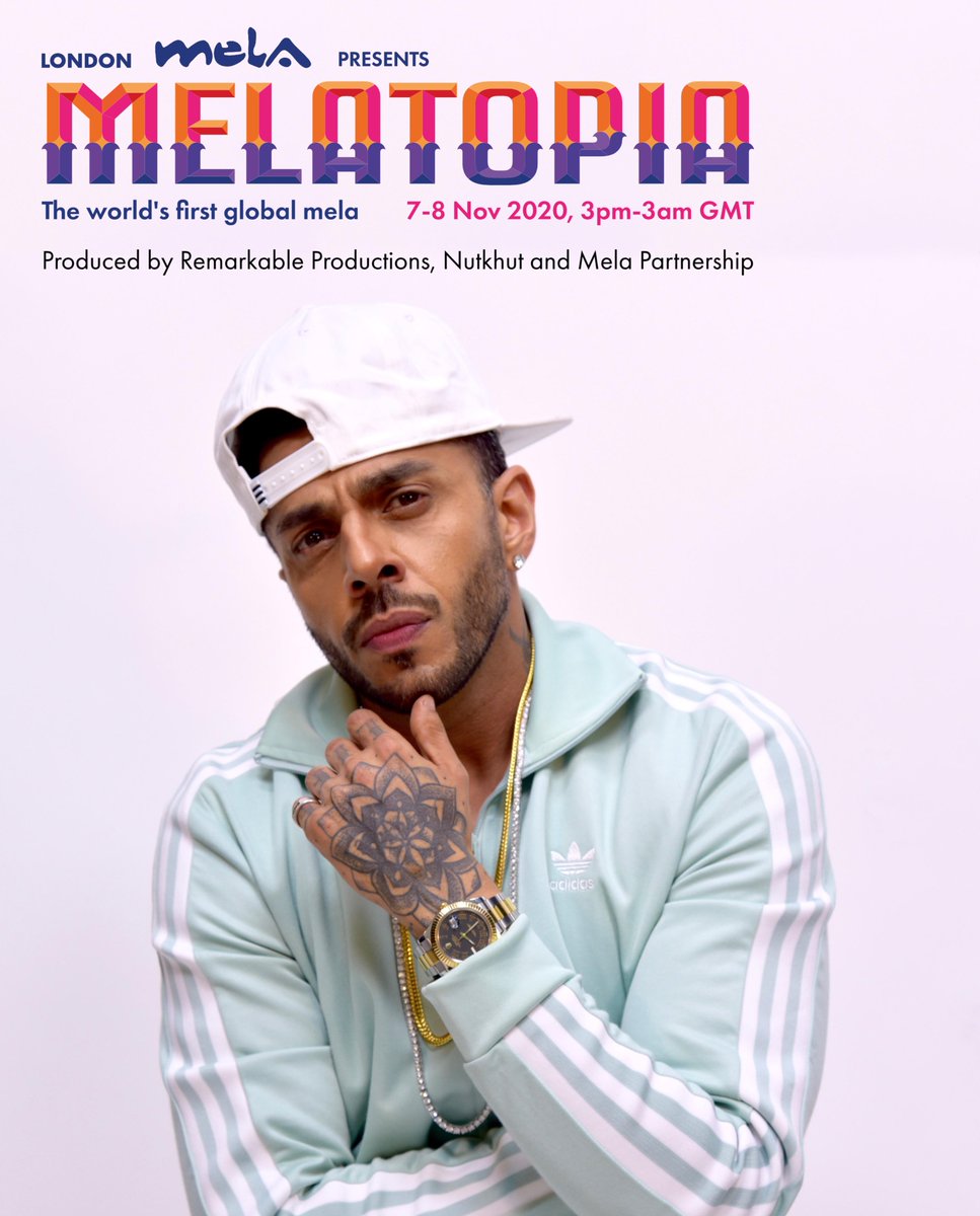 The London Mela (@thelondonmela) on Twitter photo ✨Artist Announcement✨ Drumroll please 🥁🥁… <a href="/JuggyD/">Punjabi Rockstar</a> will be taking the stage at #melatopia with the talented Pandit, Ram, Sahai, Sangeet, Vidhyalaya (PRSSV).
More in at: londonmela.org
#londonmela #desi #globalevent #VirtualReality #streaming #urbandesi #musicfest ✨Artist Announcement✨ Drumroll please 🥁🥁… <a href="/JuggyD/">Punjabi Rockstar</a> will be taking the stage at #melatopia with the talented Pandit, Ram, Sahai, Sangeet, Vidhyalaya (PRSSV).
More in at: londonmela.org
#londonmela #desi #globalevent #VirtualReality #streaming #urbandesi #musicfest