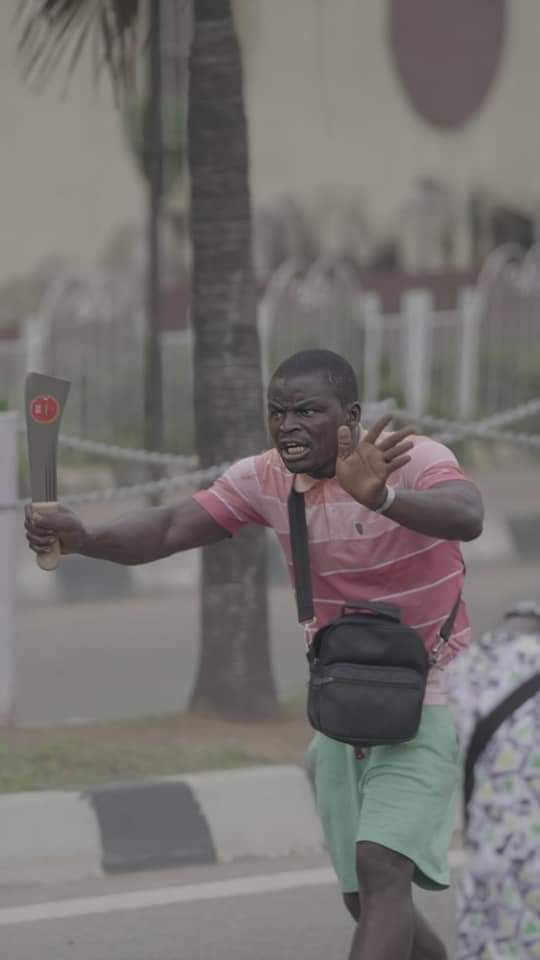 TheIOShowa's tweet photo. Just remember that this guy was amongst the first set of thugs sent to disrupt peaceful protest in Lagos and he is still walking free. Is this guy one of the "forces beyond @jidesanwoolu control? #LekkiMassacre #EndSARS https://t.co/HlVA7uOmn2