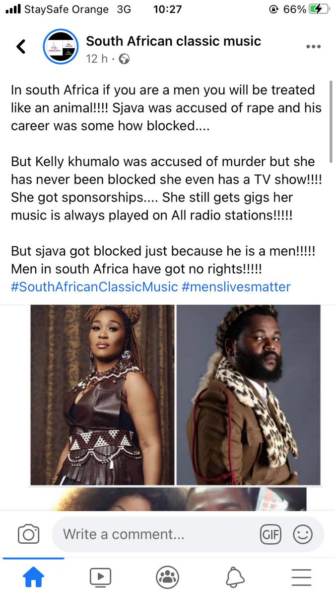 Omphilegeorge11's tweet photo. @News24 @Channel24 But in this society man are ain’t treated the same as woman😏their careers are always destroyed by woman.😌this made me to cry thinking of the fact that one day I will be a married man and this made me to lose interest on marriage because this women destroy us. https://t.co/fZdp9HNgub