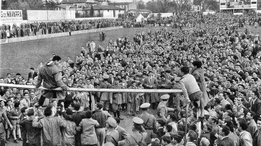  1950sAnother 5 years after promotion to Segunda, they were back in Primera While they went down at the first attempt, they returned in 1956 and, for the 1st time, stayed up for 4 seasons!They finished as high as 5th in 57/58, ahead of Athletic Club. #LLL