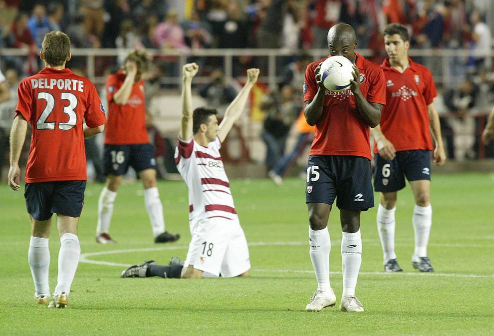  2000sPromotion in 2000 led to Osasuna’s longest uninterrupted spell in Primera, 14 years.Runners-up in the 04/05 Copa del Rey, Betis needed extra time to win.They finished 4th in 2006 to secure a UCL spot, going on to lose a UEFA Cup semi-final vs Sevilla. #LLL