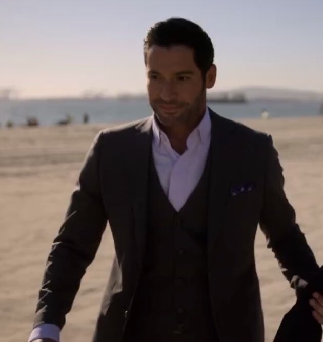 Lucifer’s wardrobe in 5x05 Detective AmenadielHis suits this episode WERE LOOKS