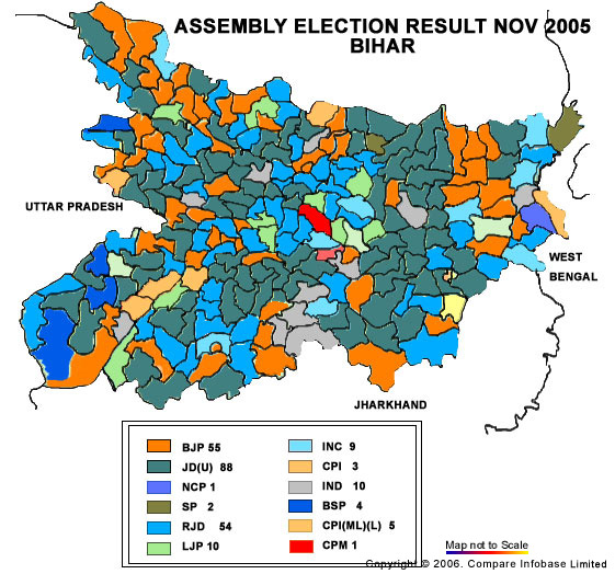 The basic unit of administration in India is 'District' while the basic electoral unit is 'Vidhan Sabha' segment. While many Assembly segments make one Lok Sabha seat, same is not true about District Maps.. This is why, Electoral Maps never sync with Administrative maps.