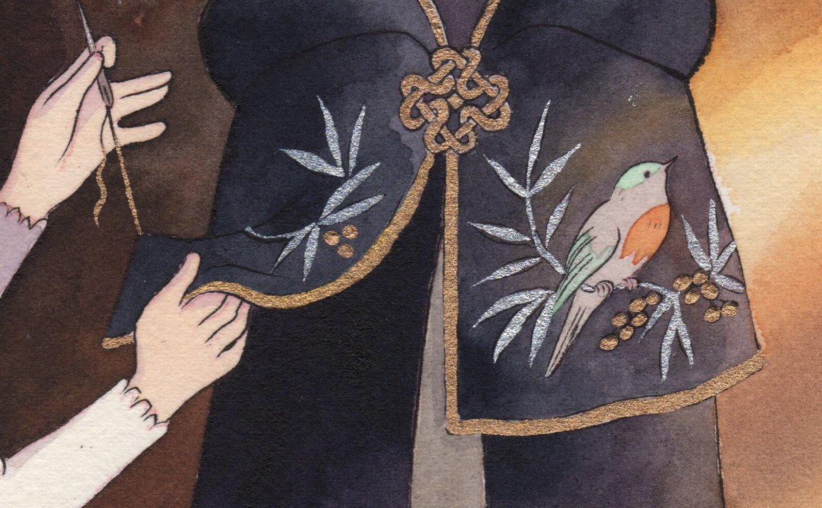 Here’s a closeup on the golden and silver details✨<a href="/KuretakeZIG_USA/">Kuretake ZIG - USA</a>