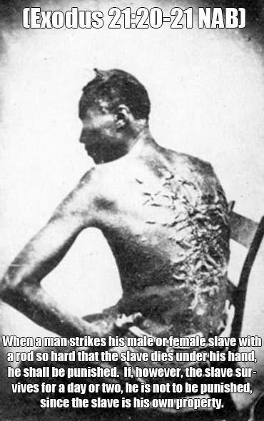 fluffycakewhore's tweet photo. #slavery in the #bible 
@CarlaBGood @Happybackslider @ErikaScharnbock @Number1aaa  @Antitheistnz @mickskeptic @filthymechanic @ASurreyAtheist @Hey_Theist @vivaatheism @mynonbelief @Reid_CO
@PittsburghTodd @jroach9681 https://t.co/Ncmre2wQ2K