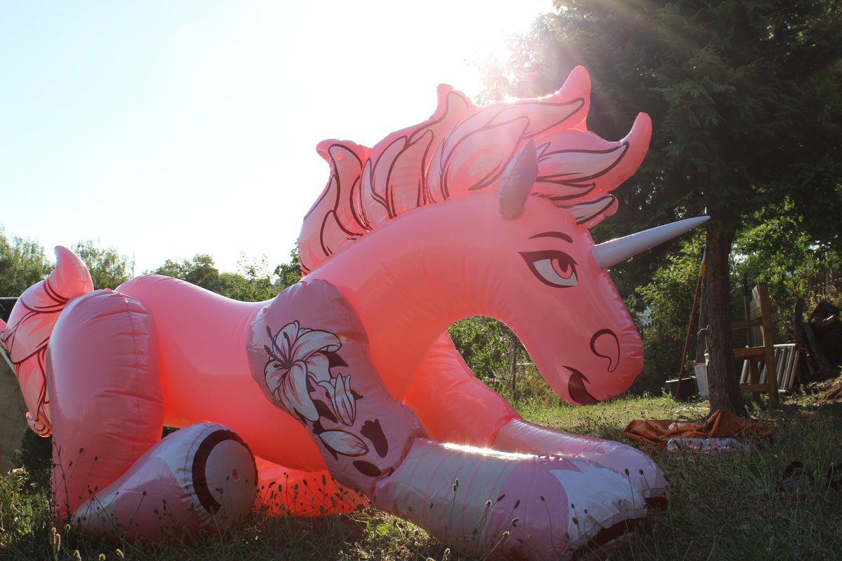 Spotty_Tiger19's tweet photo. Happy #Squeaksaturday ^w^
@HorseplayToys
#Inflatable #Horseplayinflatables #Springlilly #Unicorn #Pooltoy https://t.co/zGotkVvp2J
