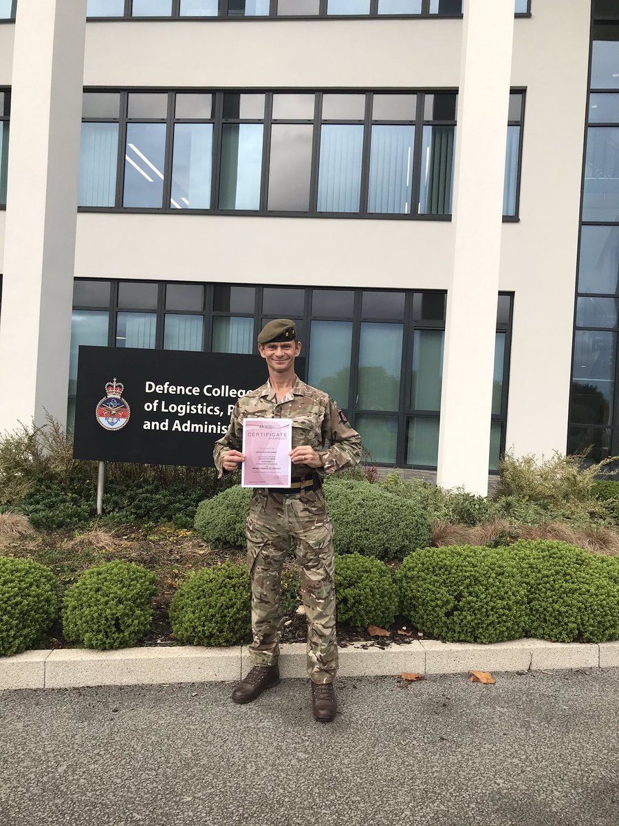 ✅A Pass-💯CQ/SQ Trained!A few TYs to; <a href="/4PWRRTigers/">4 PWRR Tigers</a> for supporting fture employment (PiD expires Mar 21), @ArmyLogisticsUK SupplyTW DCLPA for a well delivered 14D professional AR cse 🙏 &amp; my wife for telling me to go for it👊 Time to secure a new FTRS Job. GL to the gaining unit!