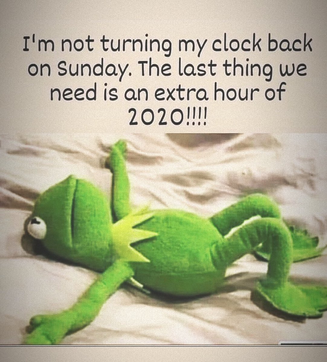 Rascal207's tweet image. #DaylightSaving #fu2020 #covid19life