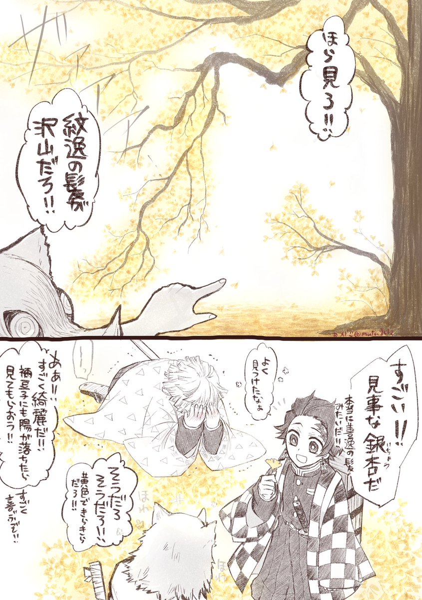 かまぼこ隊の秋
比喩無しで褒められて言葉も出ない善。 