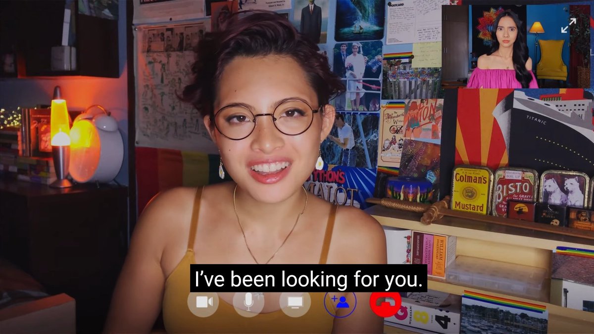 And this is the part my brain stopped functioning when the beautiful Alex Aguirre entered the call (god how is she so beautiful??!)   #PearlNextDoorEp1