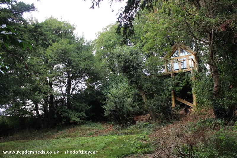 Uplands Tree House - Unique from North Somerset  #shedoftheyear  http://www.readersheds.co.uk/share.cfm?SHARESHED=5419#.X5P1xNbF37I.twitter