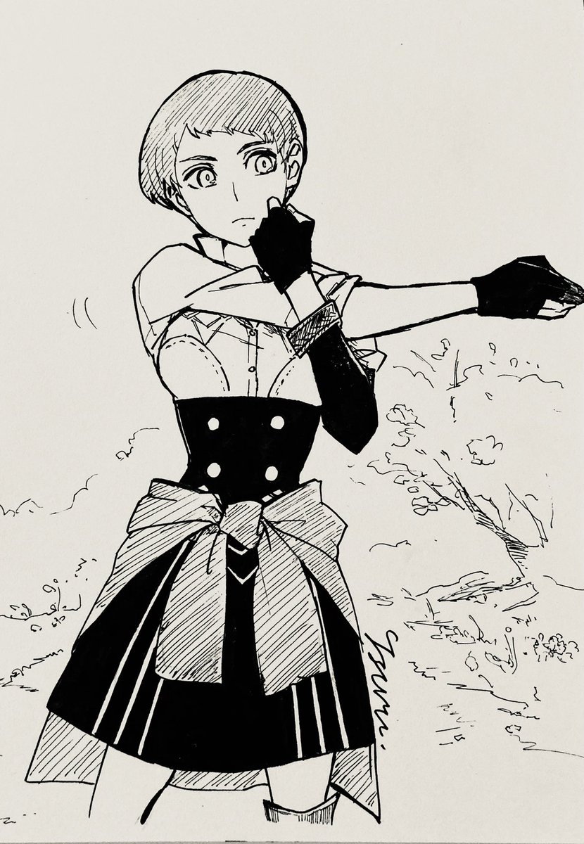 Leonine

I like her have a fundamentally serious mind [her choice when the fishing tournament]

#inktober2020 #Fe3h 