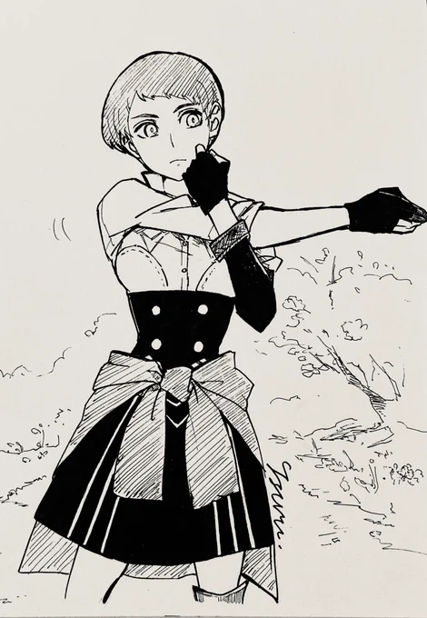 Leonine

I like her have a fundamentally serious mind [her choice when the fishing tournament]

#inktober2020 #Fe3h 