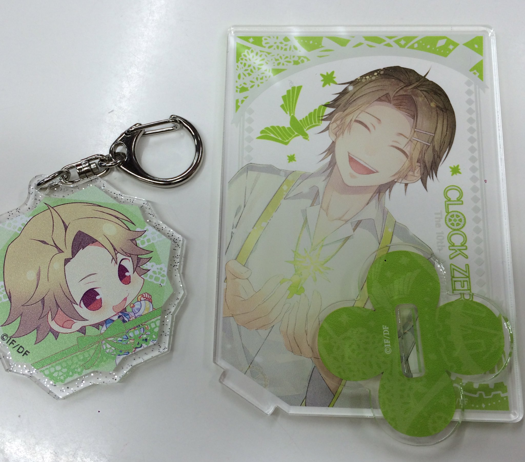 K-BOOKS乙女館 on Twitter: 激安オンラインショップ CLOCK ZERO 10th アクスタ 情報屋 央 キャラクターグッズ