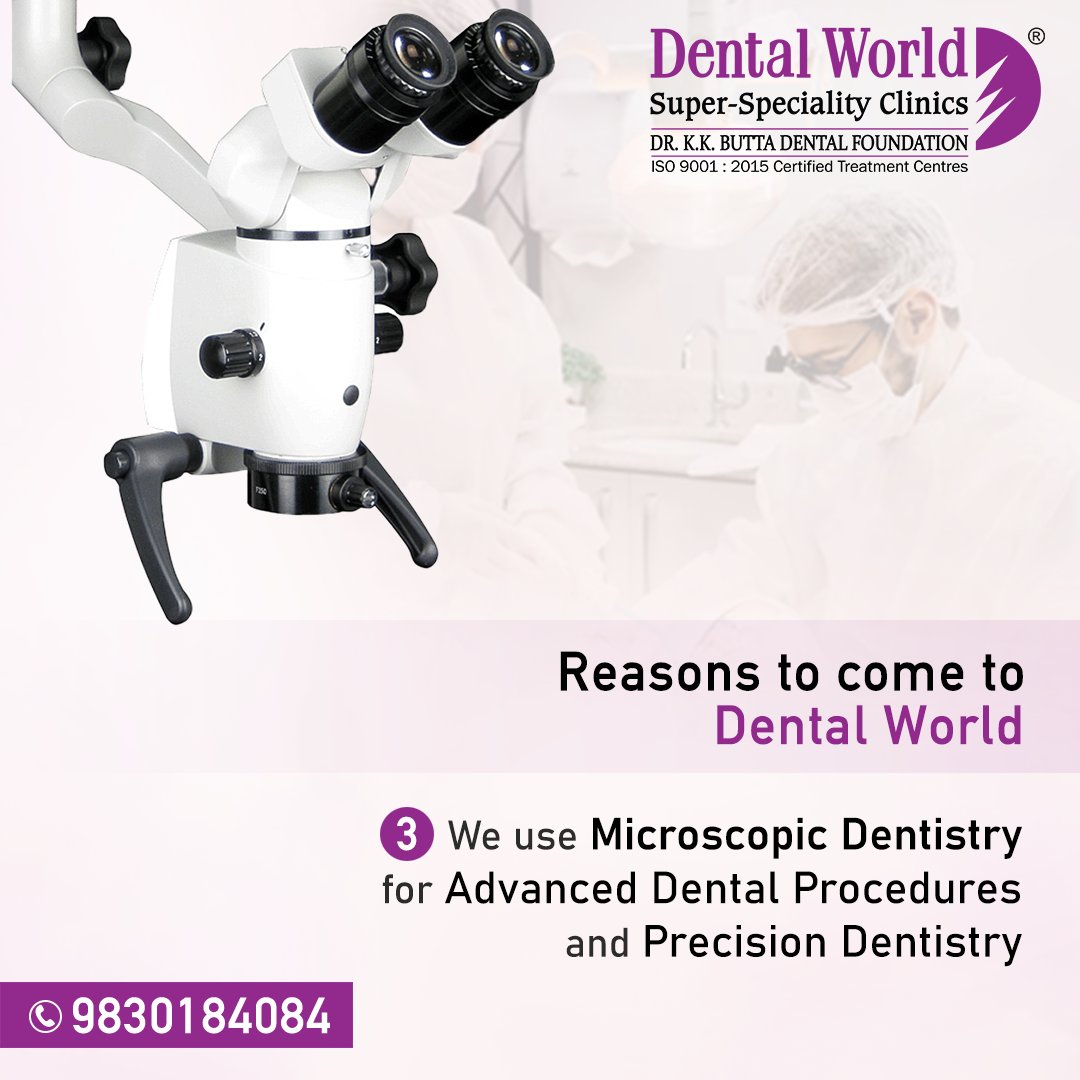 Reasons why you should Choose us! 
#microscopicdentistry #digitaldentistry #smile #aestheticdentistry #cosmeticdentistry #dentistry #dentist #dental #teeth #dentalworld