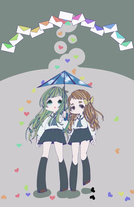 虹色Letters/ミリシタ 
Cleasky(島原エレナ.宮尾美也) 