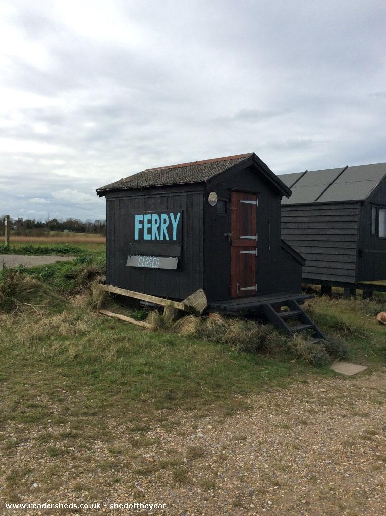 The Ferry Shed - Historic Walberswick ferry  #shedoftheyear  http://www.readersheds.co.uk/share.cfm?SHARESHED=6247#.X5P32tQ9kgw.twitter