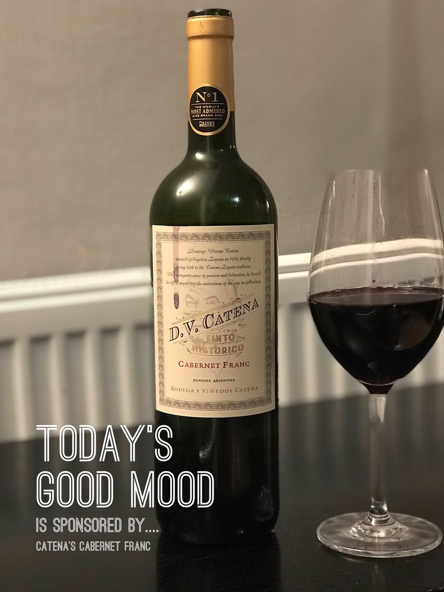 GvinoGuru's tweet photo. Got myself 6 bottles of Catena DV Cab Franc. Great at only £7.50 per bottle on special offer. Thanks for the recommendation @MrArgentina @winesofarg #winelovers https://t.co/NdFJTi4Lsg