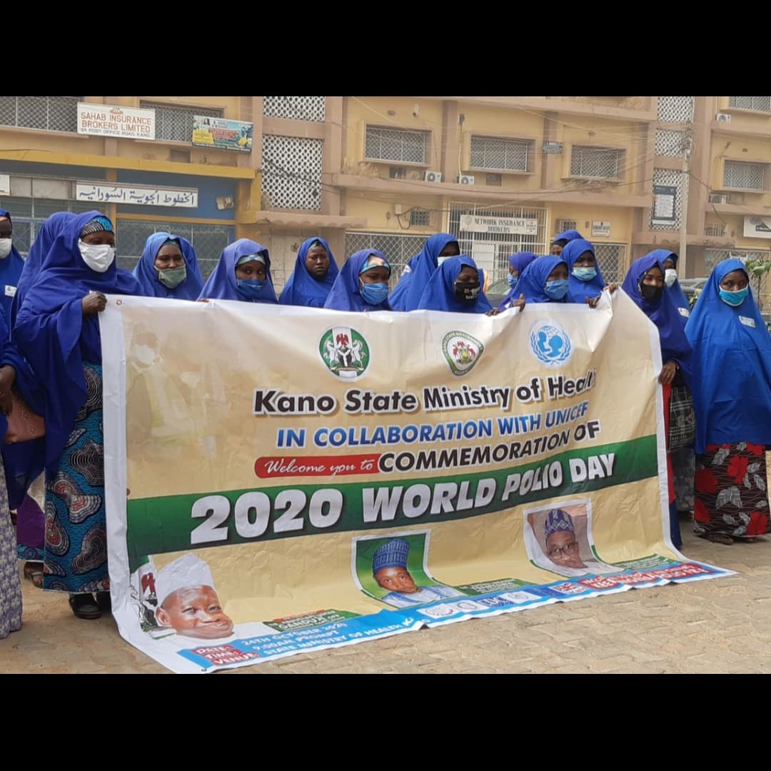 The <a href="/KNSMOH/">Kano State Ministry of Health</a> in collaboration with <a href="/UNICEF_Nigeria/">UNICEF Nigeria</a> and other partners commemorates the #2020WorldPolioDay at the Ministry's Headquarters_24.10.2020
#WorldPolioDay #ImmunizeYourChild 
#VaccinesWork 
#VaccinateYourChild
#Stay@Zero
#StayPolioFree
