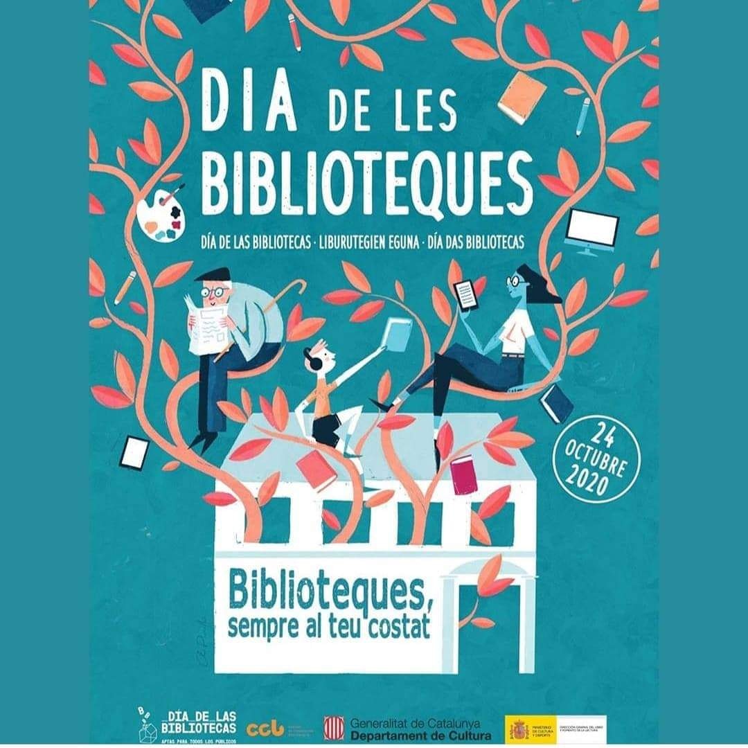 Dissabte 24 d'octubre se celebra el Dia de les Biblioteques. Des de l'any 1997 se celebra en record de la destrucció de la Biblioteca de Sarajevo en la guerra de l'antiga Iugoslàvia.

#Taldiacomavui  #semprealteucostat  #diadelesbiblioteques
