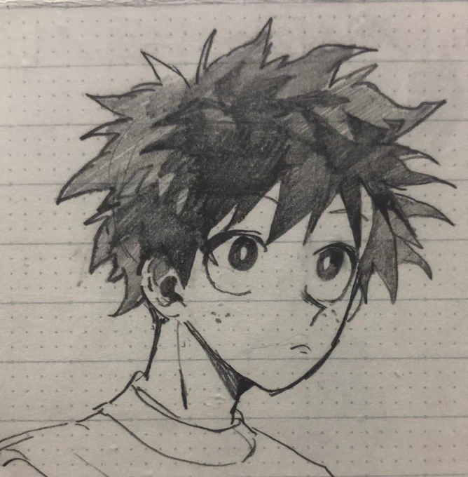 授業中の落書きァ 