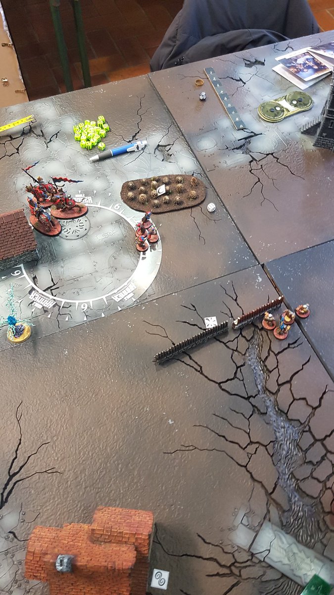 Mighty_Mouse_NZ's tweet photo. Almost nothing left on the table. My #CoS won against the supermeta #Kharadron list.
#forkthemeta https://t.co/iMxx88GxUY