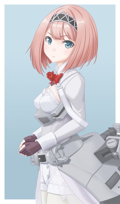 アークロイヤル。少々面倒臭い頑固者
赤毛ショートでスレンダーな素敵なお嬢さんだぁ!と思ったらやっぱりオモシロ姉ちゃんだった艦娘。
個人的にこういう堅真面目な娘は可愛くて仕方が無いのでとても気に入っている。ただ、ソードフィッシュの話になるとイギリス版日向になってしまうのは……😅 