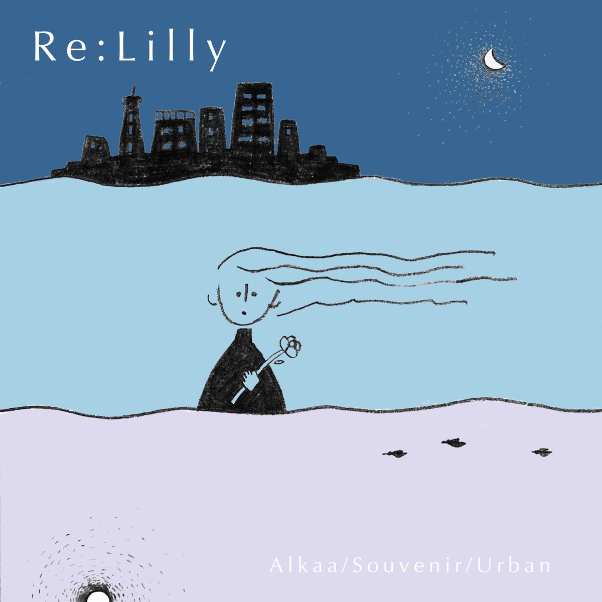 ReLilly's tweet photo. Re:Lilly
"Alkaa​/​Souvenir​/​Urban" - EP
2020/10/24 Release

1. Alkaa​
2. Souvenir
3. Urban

各種サブスクリプションサービス＆Bandcampで配信、販売開始
https://t.co/wPvq2zYL7v https://t.co/tkYsAzeklC