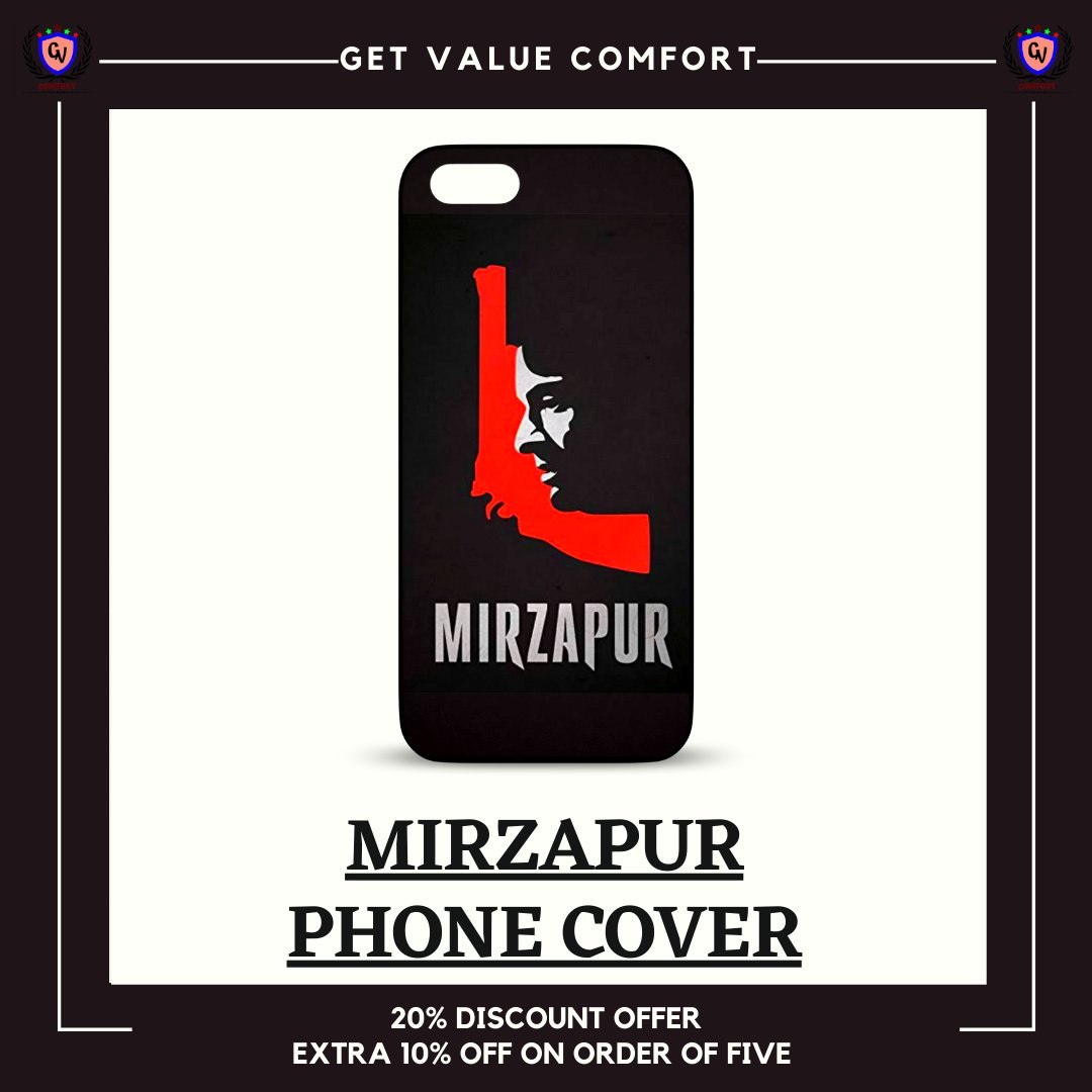 GvComfort's tweet photo. MIRZAPUR PREMIUM PLASTIC COVER
20% off
TO ORDER: https://t.co/qZ5yHgCac6

#mirzapur #memes #mirzapurmemes #sacredgames  #amazon #munnabhaiya #bbkivines #MirzapurOnPrime  #kaleenbhaiya #sarcasticmemes #india  #pankajtripathi #webseries #guddubhaiya #kaleenbhaiya #badla #twitter https://t.co/xFPnUnvVZi