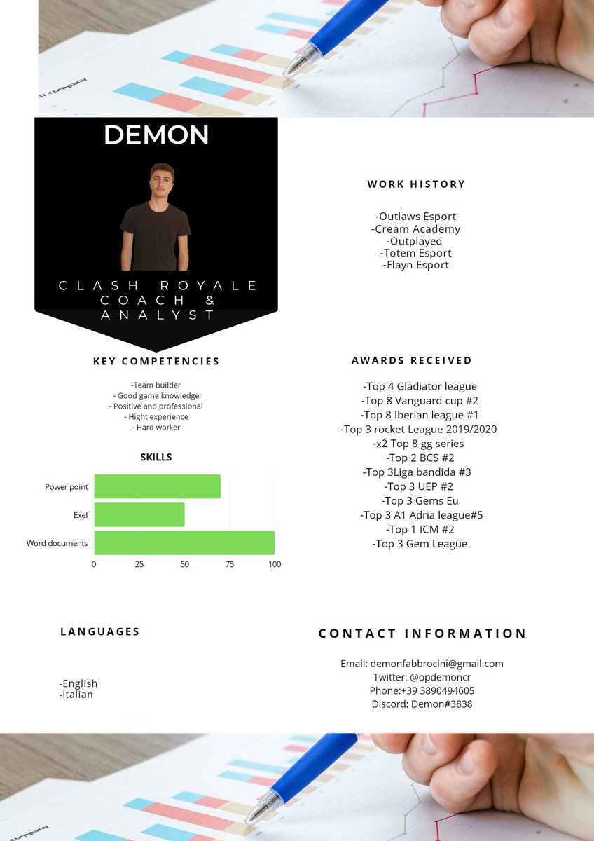 opdemoncr's tweet photo. After the end of the contract with Flayn Esport  I want explore  other offers for my future.

DM are open if you want more Info/exemples of my works and CV below📩

LIKE ❤&amp; RT 🔁are appreciated https://t.co/TWf24HnANW