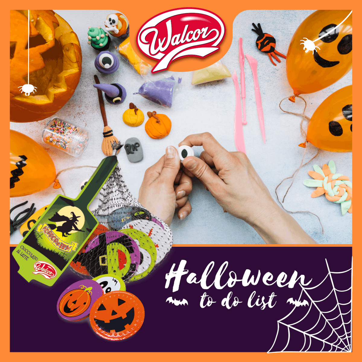 WalcorItalia's tweet photo. Per una casa dolcemente spaventosa🏠🎃, potete utilizzare le #monete di #cioccolato al latte: disponetele sul tavolo ed infilatele a ghirlanda. È difficile resistere a mangiarle tutte prima del 31 ottobre! #HalloweenToDoList #Walcor 😊🍫 https://t.co/dTY2uTRdVp