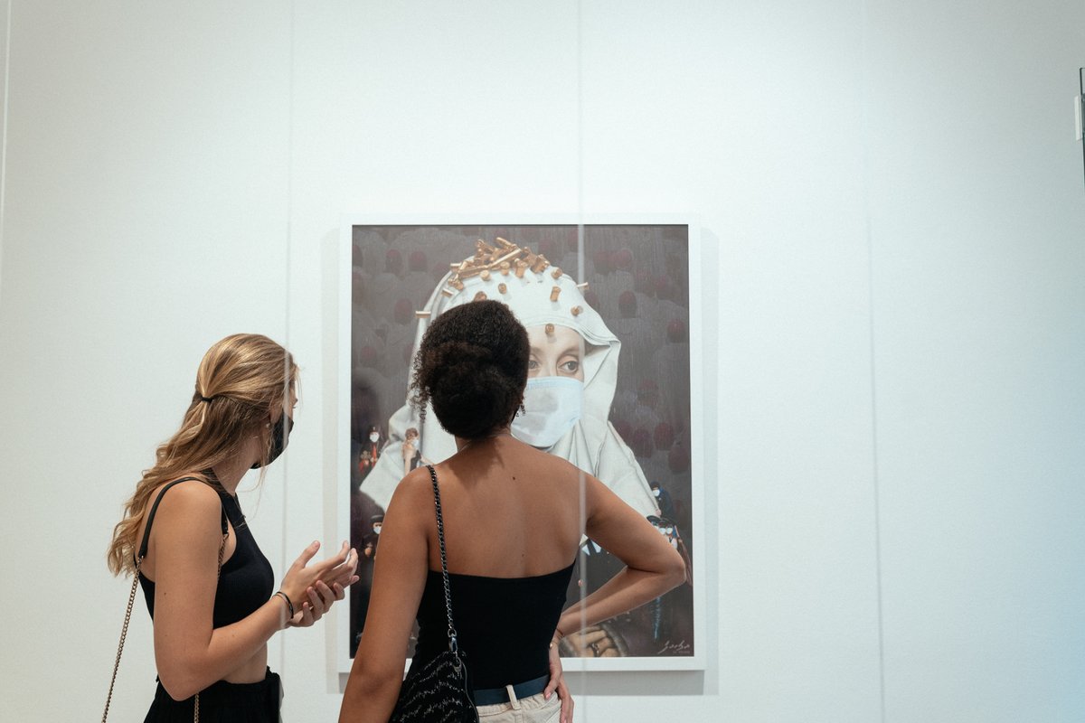 "Old threats. New armies" Is coming to its end. Last week to discover or rediscover <a href="/LluisBarbaC/">Lluís Barba</a>  work!
More information: linktr.ee/galeriacontrast