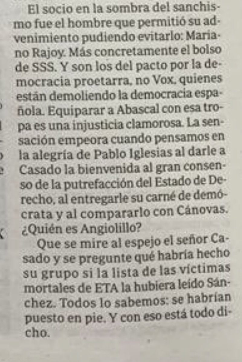 hermanntertsch's tweet image. Dos párrafos memorables de JuanCarlosGirauta para poner en placas conmemorativas allá donde hay hoy sedes del PP.
Que previsiblemente darán paso a locales para cuando se recupere el comercio.