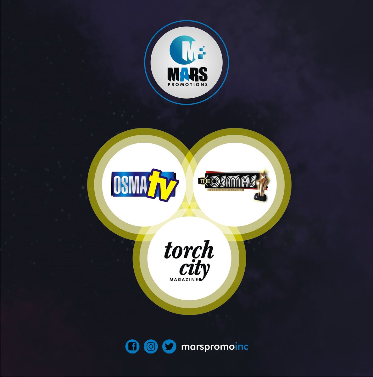 Everything Mars Promotions!
#TheOSMAs
#OSMATV
#Torchcitymag