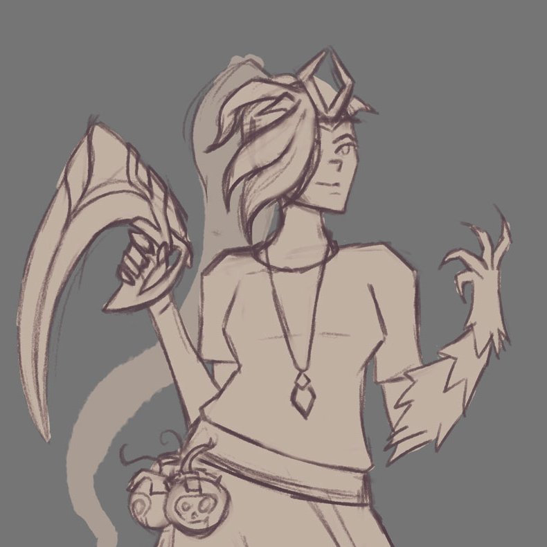 CrysiCrysis's tweet photo. Working on something fun for a change. A #worldsona
It's not done yet... won't be done for a while. But at least it exists lol
#LeagueOfLegends https://t.co/jFJhVaGIlN