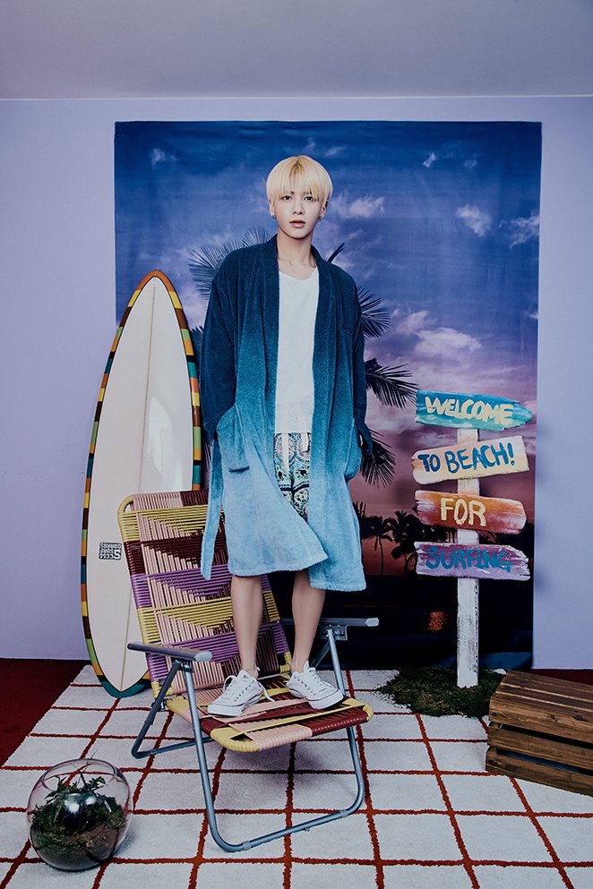  #TXT_TAEHYUN  What was lost this summer: adventuring with friends (going out into nature and surfing)