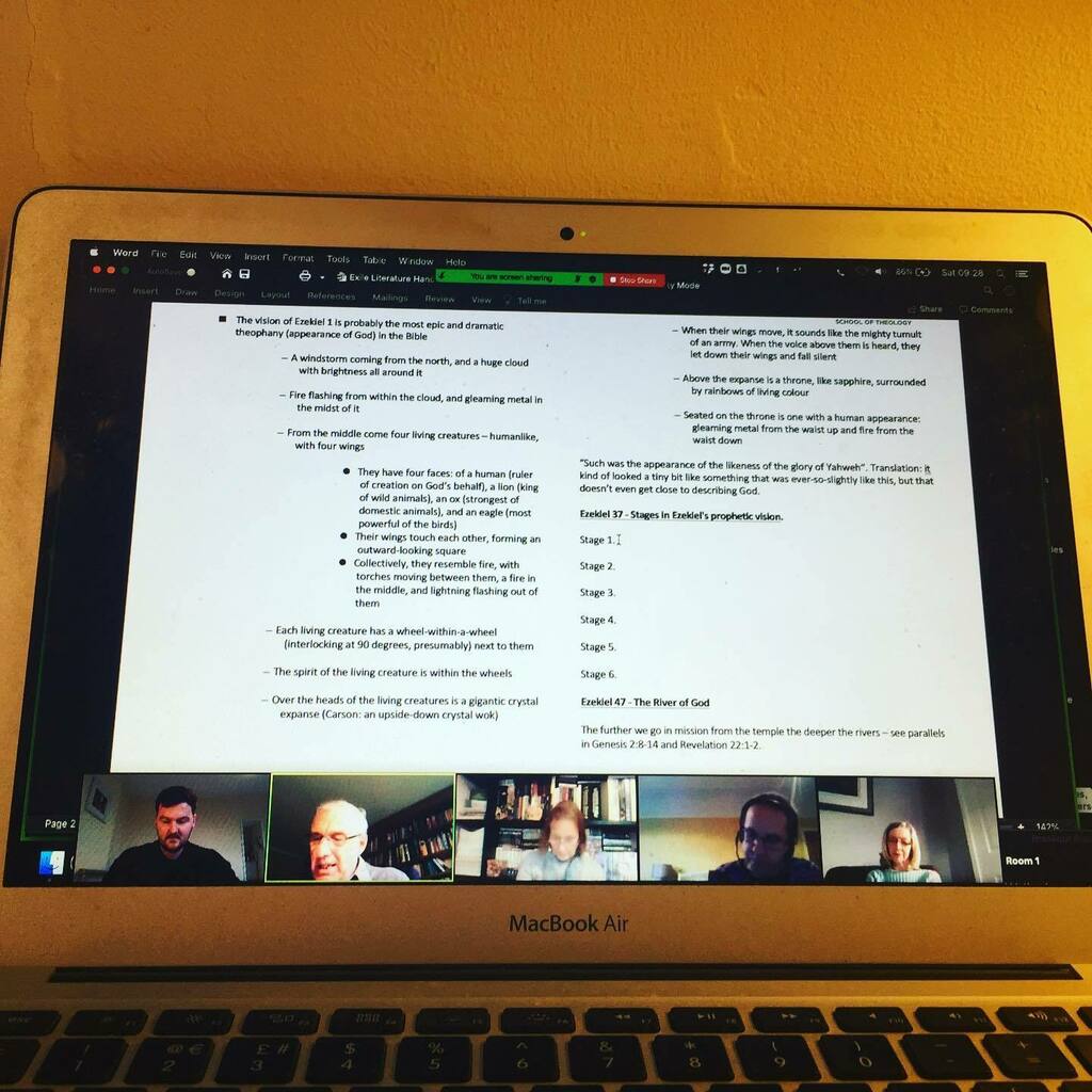 David Devenish bossing it at School of Theology this morning! instagr.am/p/CGuI-mSryu9/