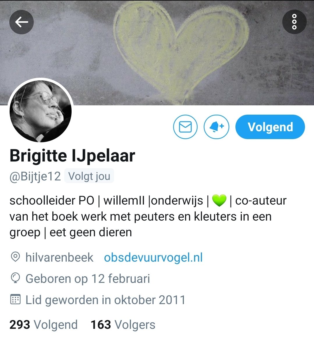 NL_Leraar's tweet photo. Belofte maakt schuld (4000e volger), daarom vanaf 26 oktober geen leraar, maar schoolleider @Bijtje12 van @OBSDeVuurvogel. Daarnaast is Brigitte bovenschools programmamanager #HighPerformanceSchools en co-auteur van dit boek over aanpak kansenongelijkheid: https://t.co/9sgrwRSdPa https://t.co/p7vu2YgSKs