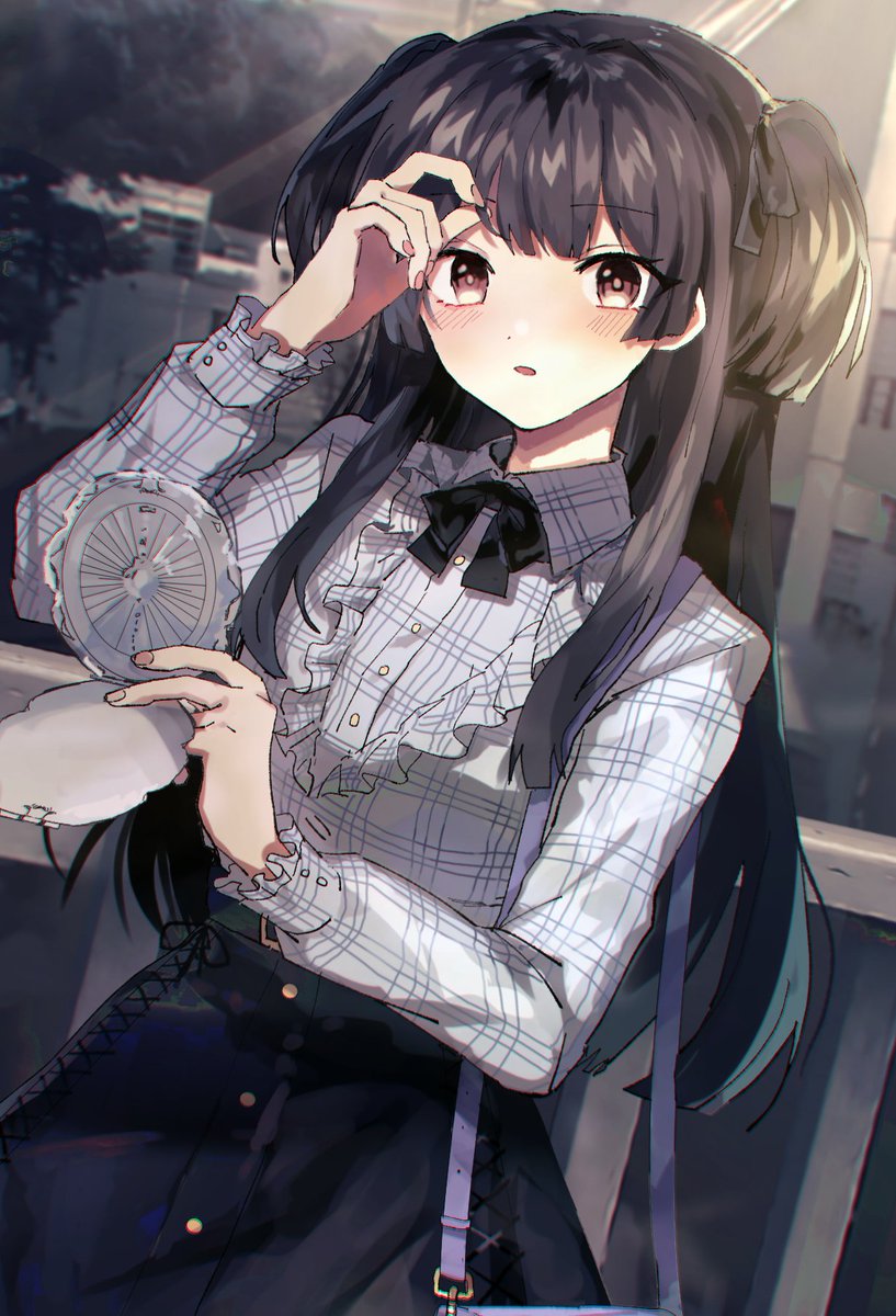 おれとデートの待ち合わせしてる黛冬優子 檀上大空のイラスト おれとデートの待ち合わせしてる黛冬優子 檀上大空のイラスト