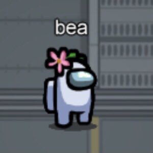 bea miller as among us players; a very needed thread