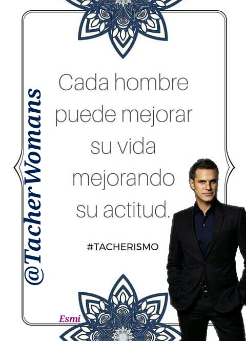 Detrás y delante de un gran hombre...sus ideas.
#tacherismo
<a href="/MarkTacher/">Mark Tacher</a> 
<a href="/tacherwomans/">@tacherwomans</a> 
<a href="/_mar13/">Mar de Boxo</a>