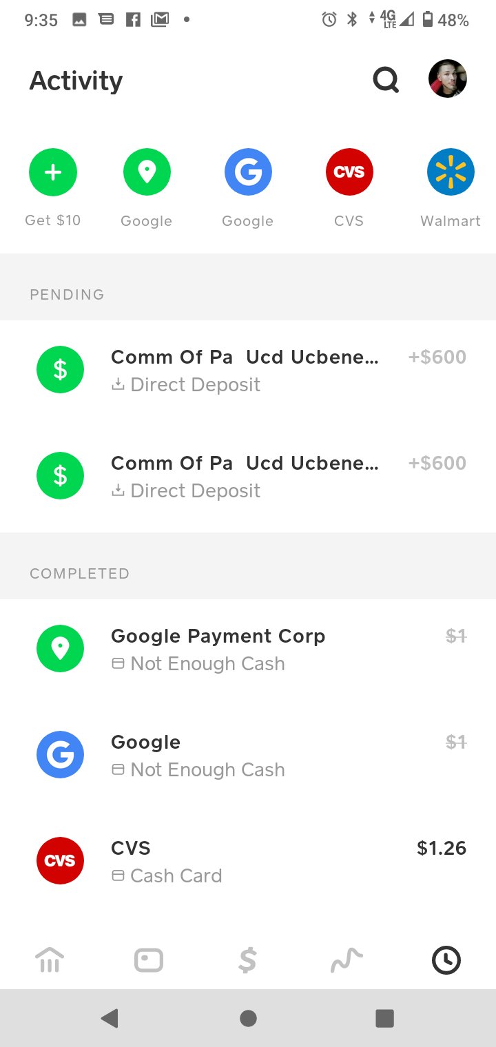 @CashSupport CAN SOMEONE HELP ME, I JAVE A UCD BENEFITS DIRECT DEPOSIT PENDING, NEVER HAS HAPPENED B4. EHAT 5HE HELL DO I DO? m I burnt because it's$600 https://t.co/Ml5kf37tii