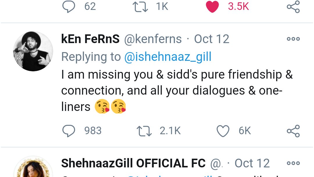 Then the next day, she liked manu punjabi's video which was in favour of you. She also liked Ken's tweet which clearly stated you two are friends. (Putting this here, because few of your fans think she wanted to prove that y'all are dating.) (4/9)