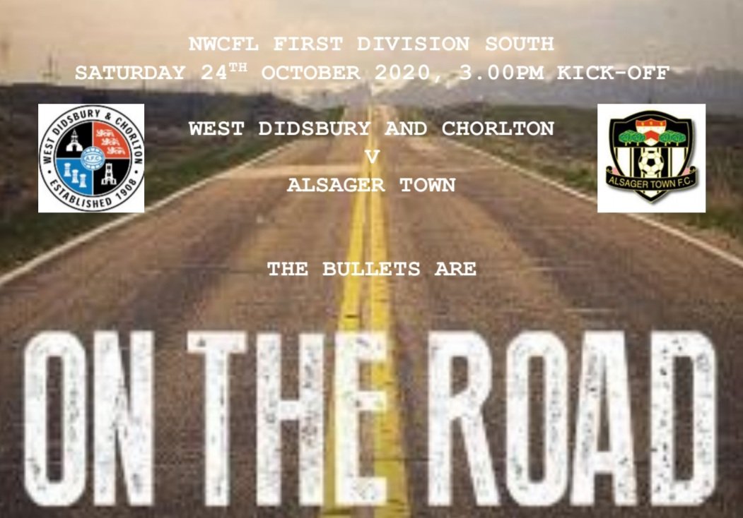alsagertown_fc's tweet photo. TODAY IS MATCHDAY!
And the Bullets are off to #Manchester to face @WD_CFC
Kick-off is 3pm
PLEASE NOTE: in accordance with the #COVID19 Tier 3 guidance, Bullets fans cannot travel to the game
#ComeOnYouBullets #BulletsOnTheRoad https://t.co/eqNa6vyXbo