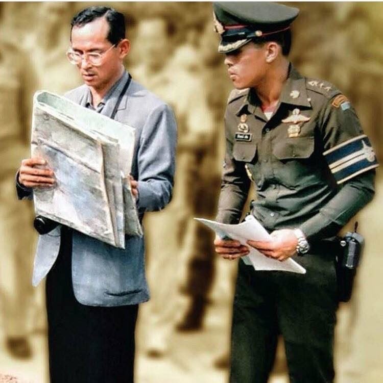 motorwars's tweet image. Actions speak louder than words 💛  
#ในหลวงสู้สู้
#พลังเงียบ