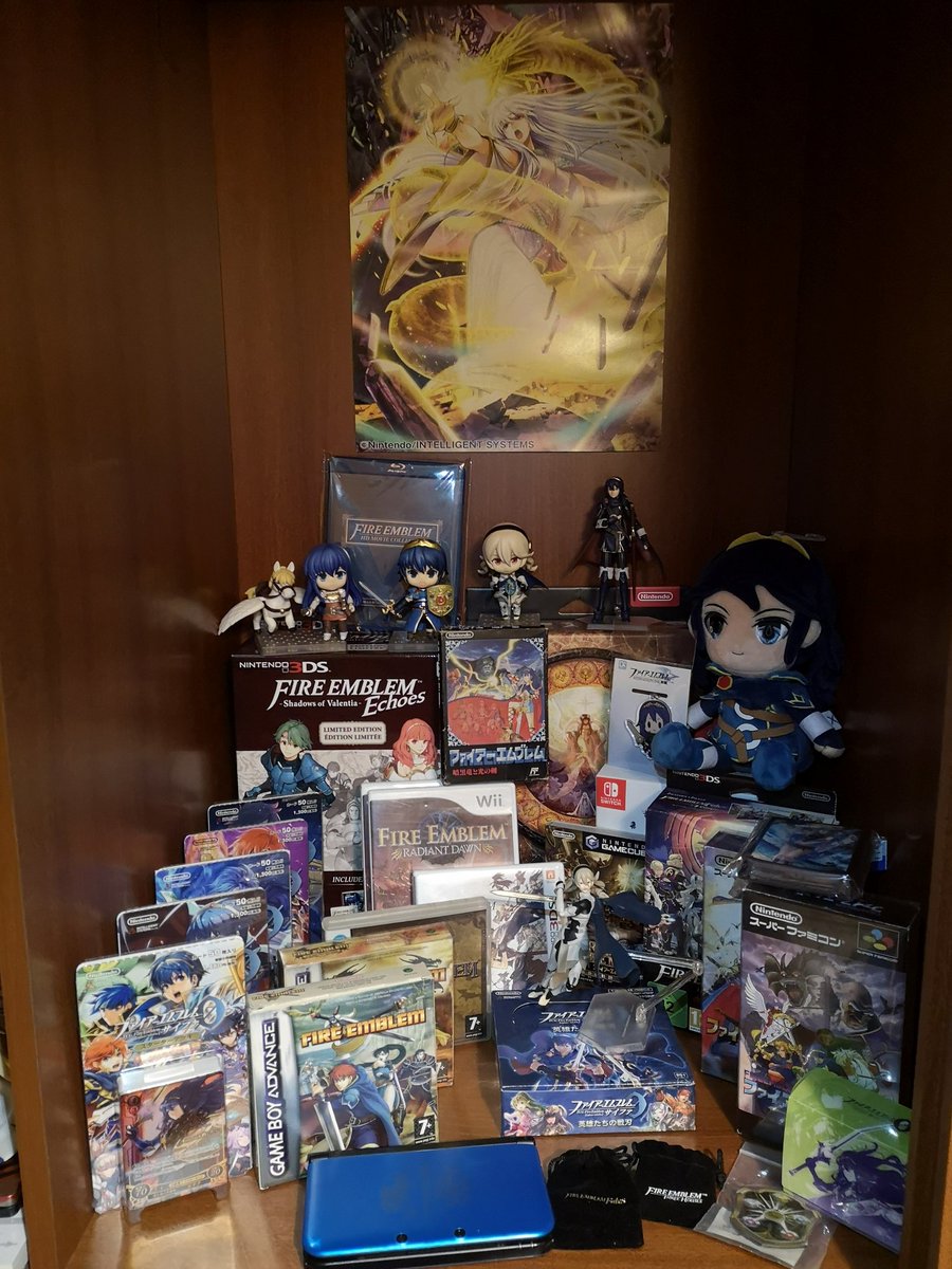 KaichiZick95's tweet photo. My Fire Emblem collection 🥰🥰 https://t.co/g0wwBZmgG7