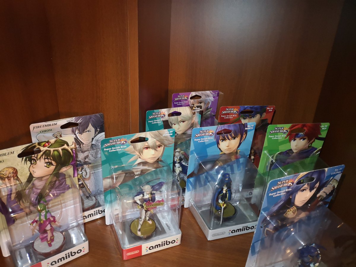 KaichiZick95's tweet photo. My Fire Emblem collection 🥰🥰 https://t.co/g0wwBZmgG7