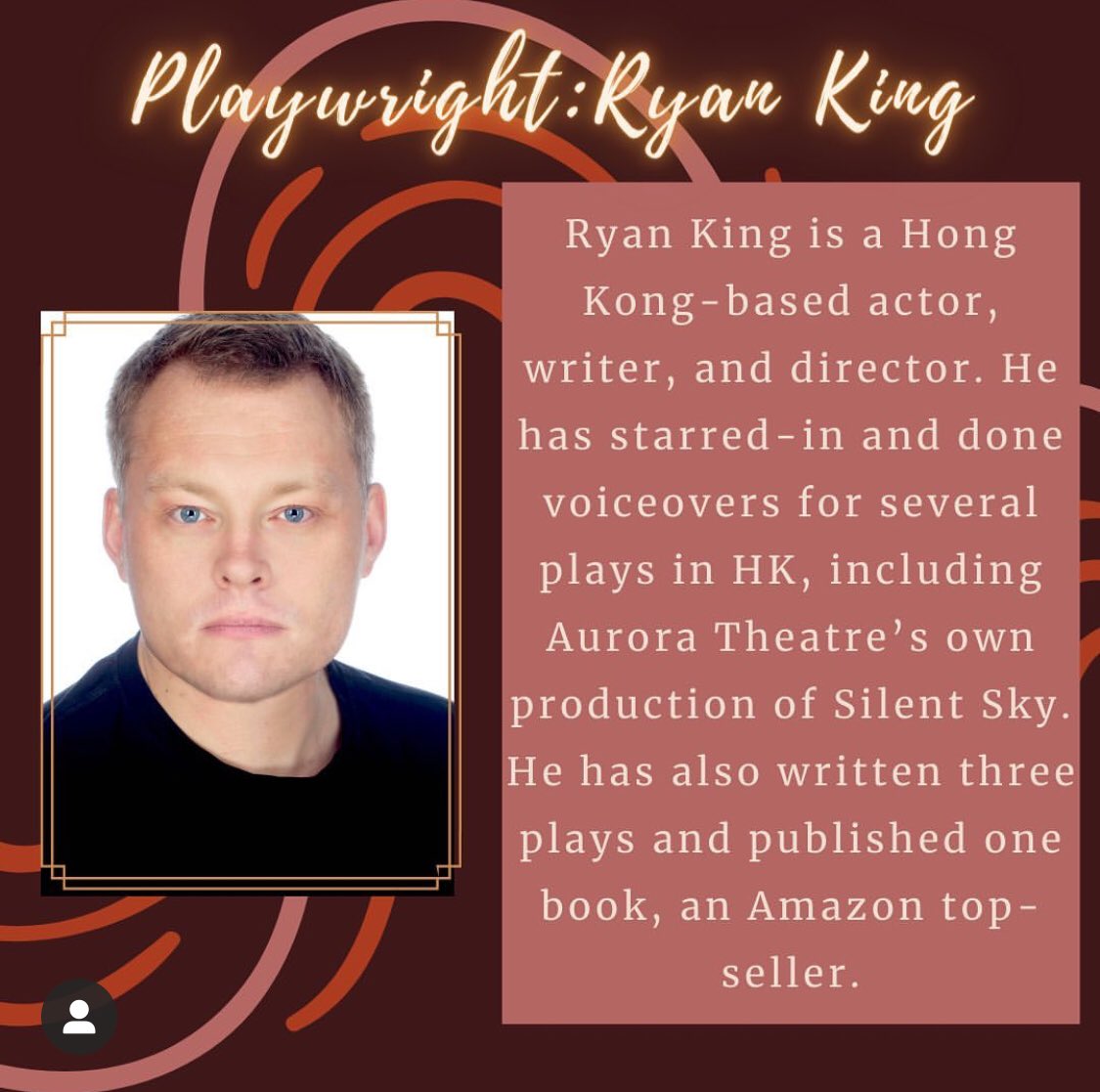 aurora_theatre's tweet photo. Screens Apart - Written by Ryan King

A locked-down couple search for ways to avoid driving each other crazy.

✨November 7th, 9pm (HKT)✨
@thisisryanking https://t.co/6vTFvDqjN9